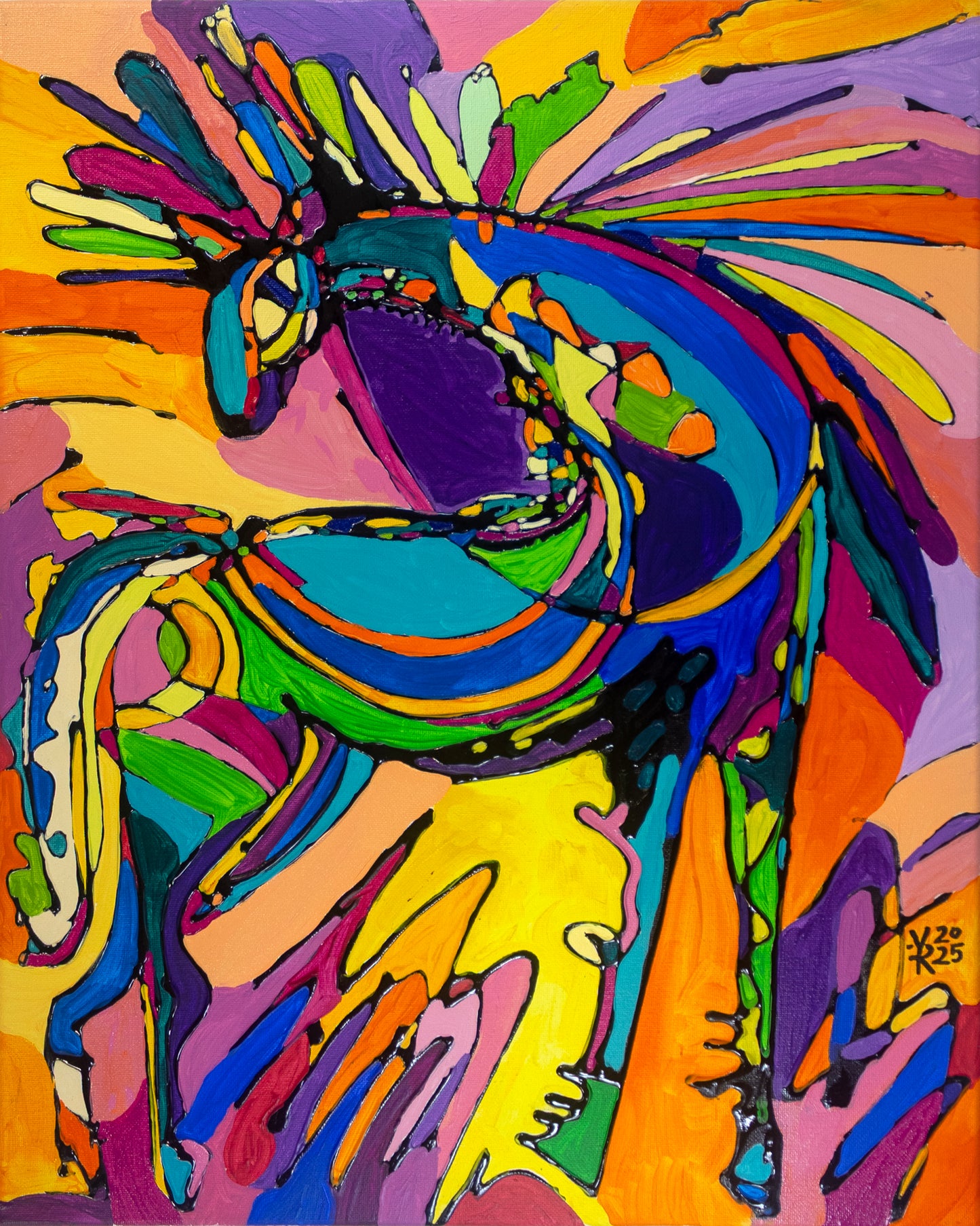 Rainbow Horse