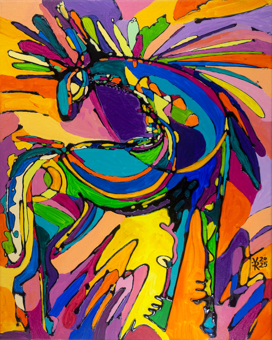 Rainbow Horse