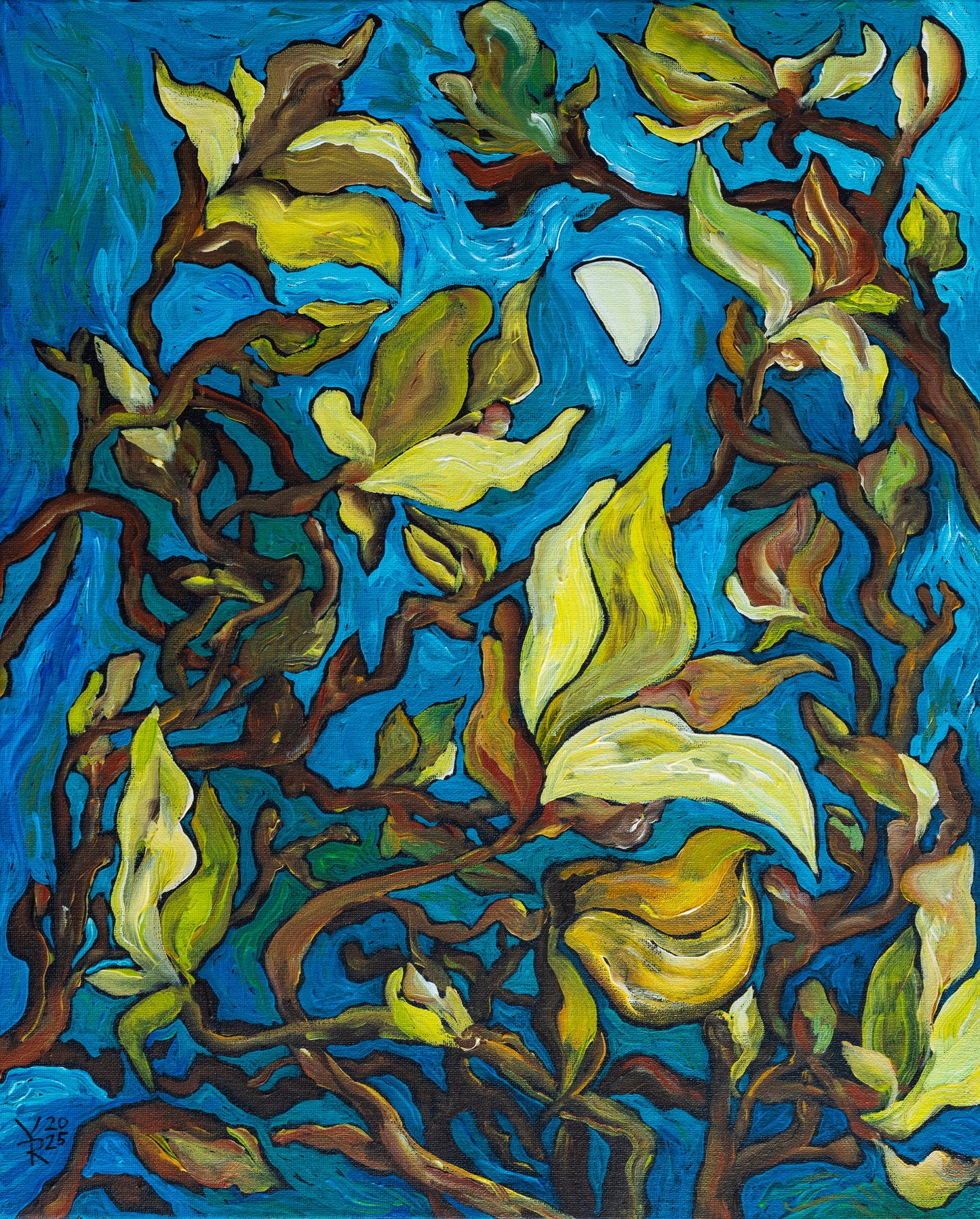 Magnolia Yellow Bird