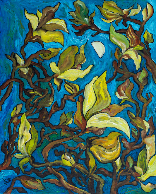 Magnolia Yellow Bird