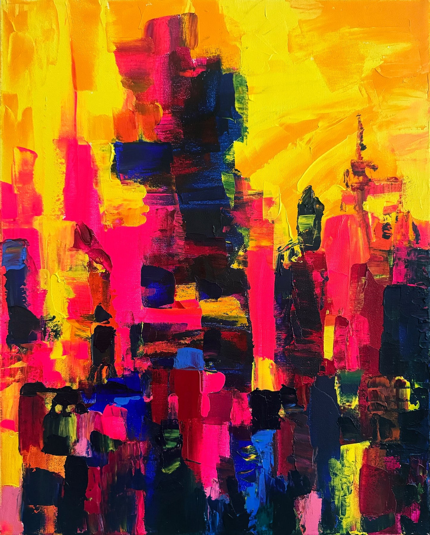 Sunset Over Manhattan